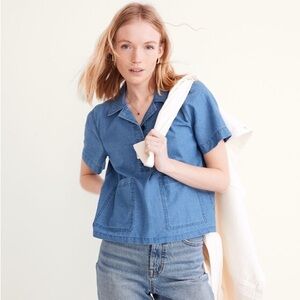 Madewell Denim Popover Shirt